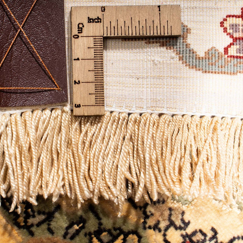 Dywan perski - Tabriz - Królewski - 312 x 200 cm - beżowy