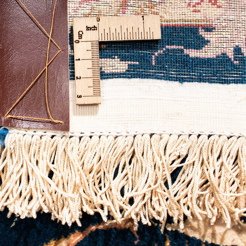 Dywan perski - Tabriz - Królewski - 308 x 200 cm - ciemnoniebieski