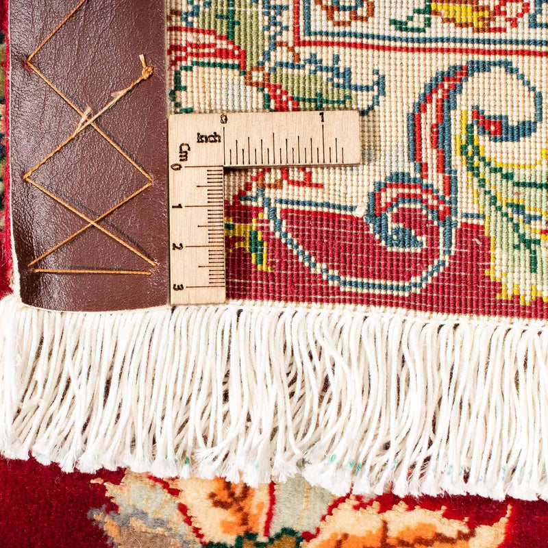 Dywan perski - Tabriz - Królewski - 312 x 204 cm - ciemna czerwień