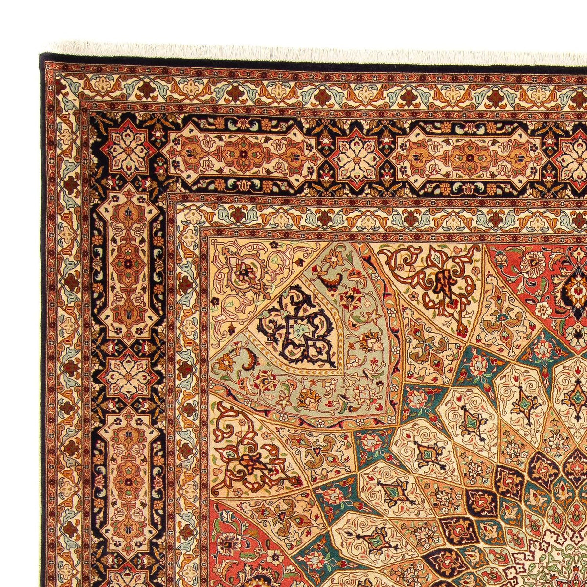 Tabriz - 50 Raj Dywan 252x253cm - Dywan perski