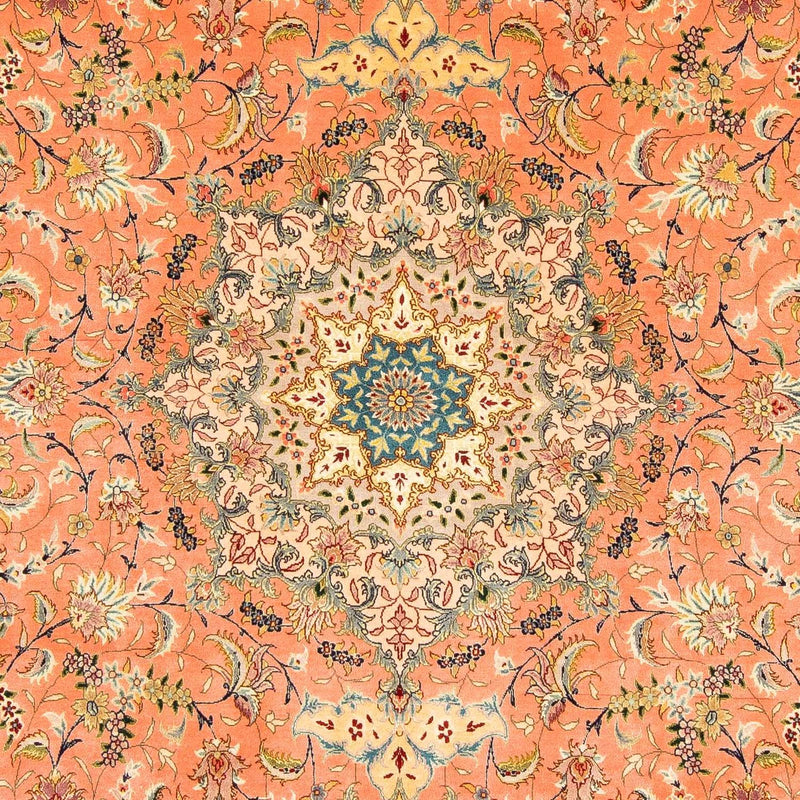 Dywan perski - Tabriz - Królewski - 310 x 202 cm - beżowy