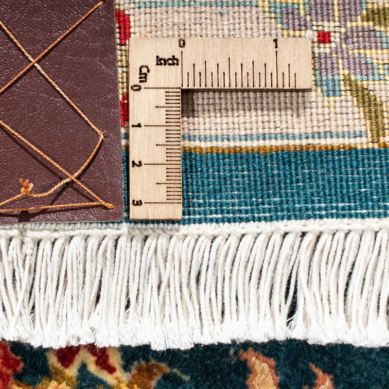 Dywan perski - Tabriz - Królewski - 202 x 152 cm - ciemnoniebieski