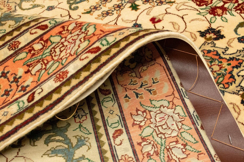 Dywan perski - Tabriz - Królewski - 155 x 101 cm - beżowy