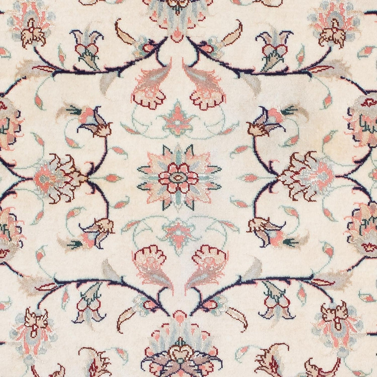 Biegacz Dywan perski - Tabriz - Królewski - 183 x 77 cm - beżowy