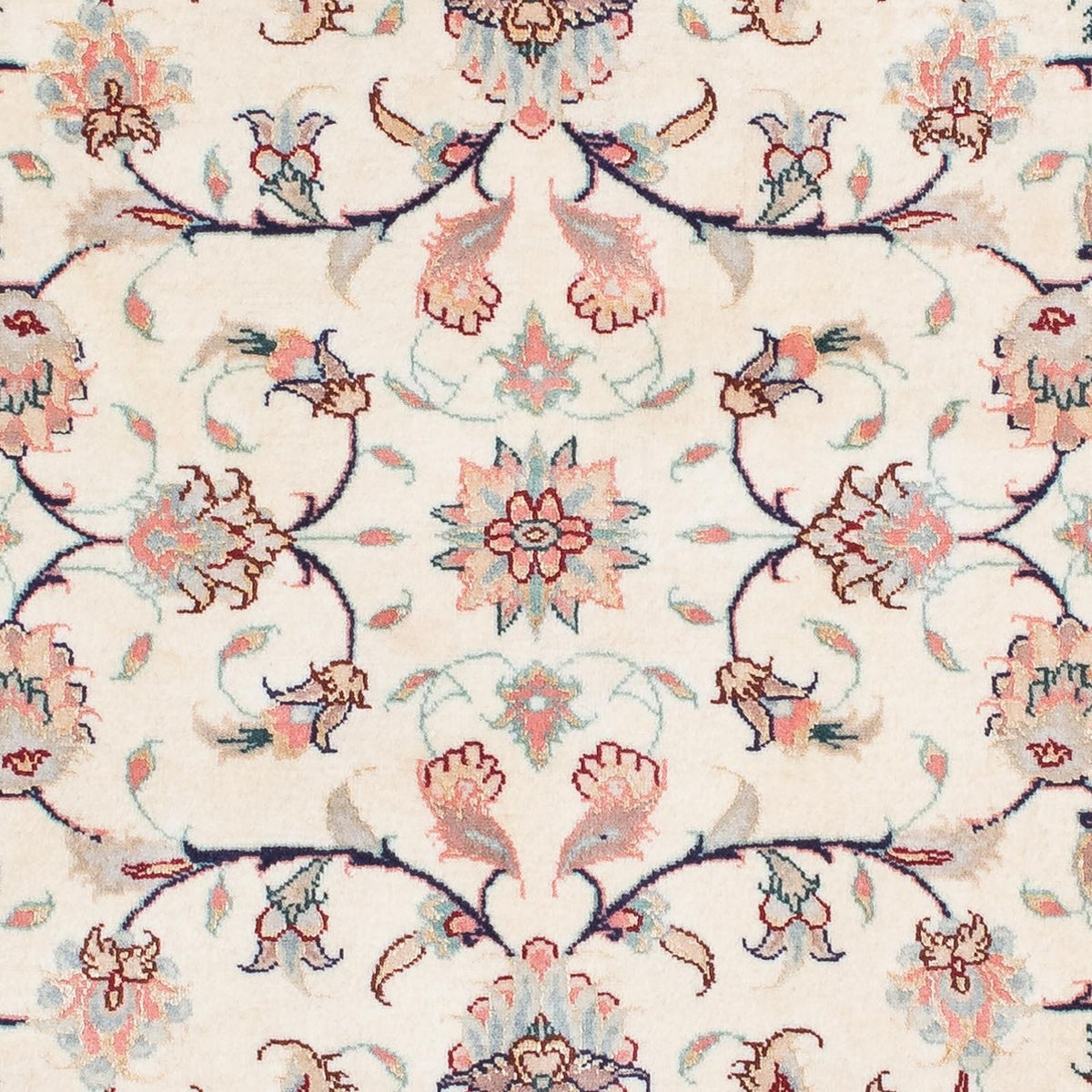 Biegacz Dywan perski - Tabriz - Królewski - 187 x 77 cm - beżowy