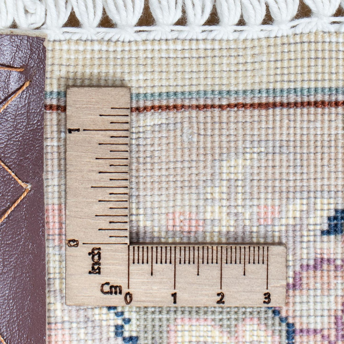 Biegacz Dywan perski - Tabriz - Królewski - 397 x 87 cm - beżowy