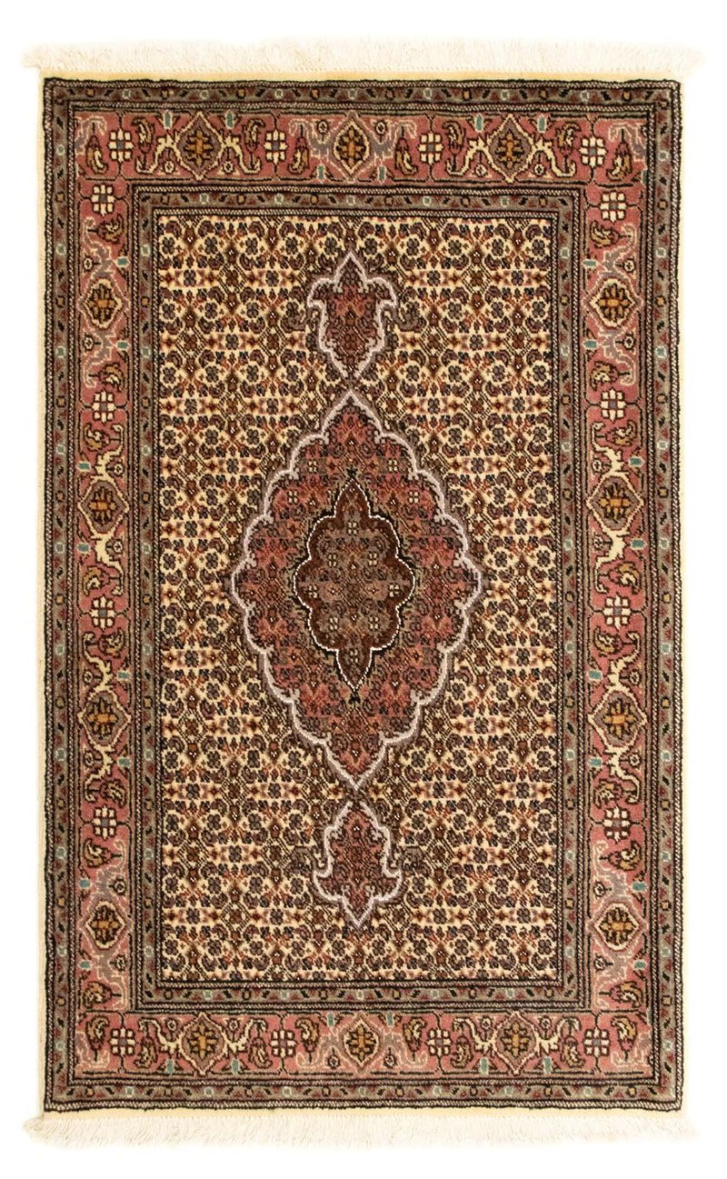 Dywan perski - Tabriz - Królewski - 124 x 78 cm - beżowy