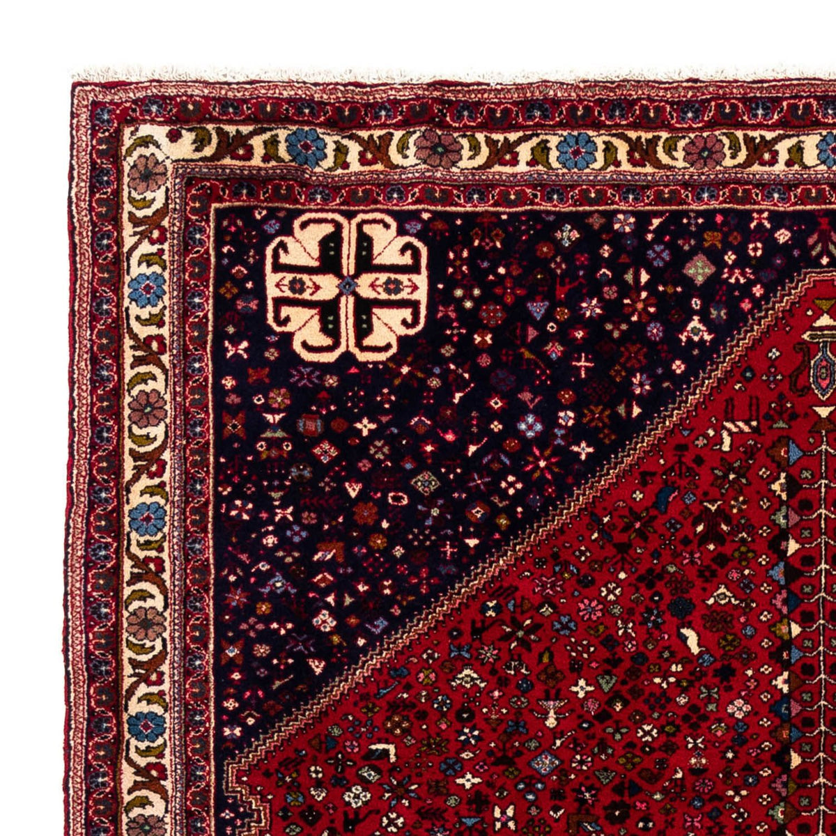 Perski dywan - Nomadyczny - 292 x 200 cm - ciemna czerwień