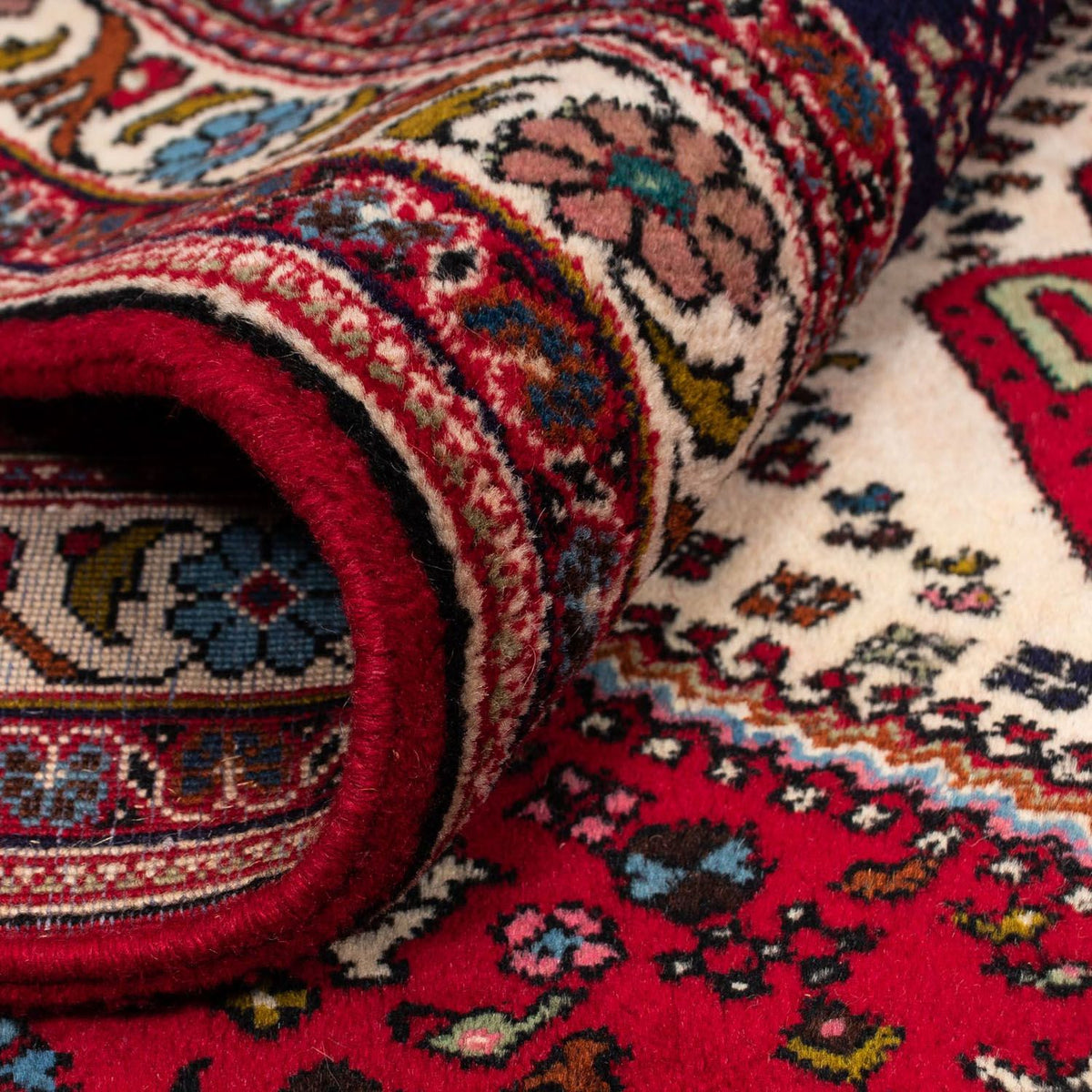 Perski dywan - Nomadyczny - 292 x 200 cm - ciemna czerwień