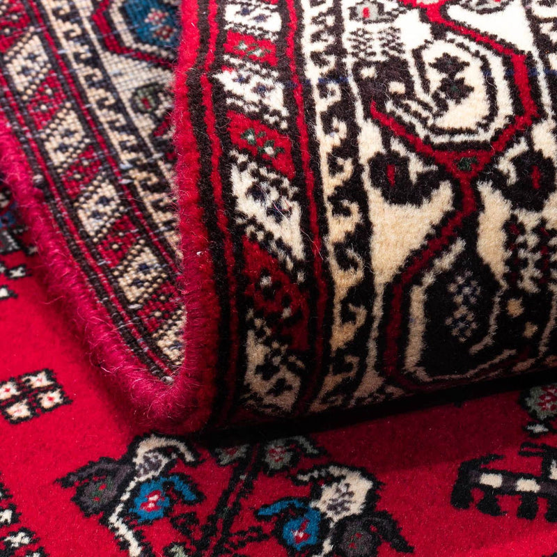 Perski dywan - Nomadyczny - 163 x 99 cm - ciemna czerwień