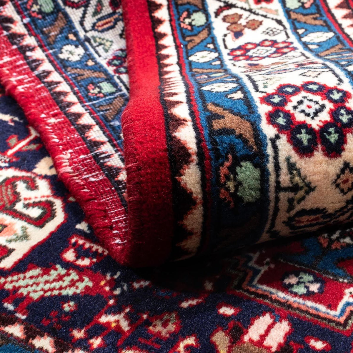 Perski dywan - Nomadyczny - 150 x 101 cm - ciemna czerwień