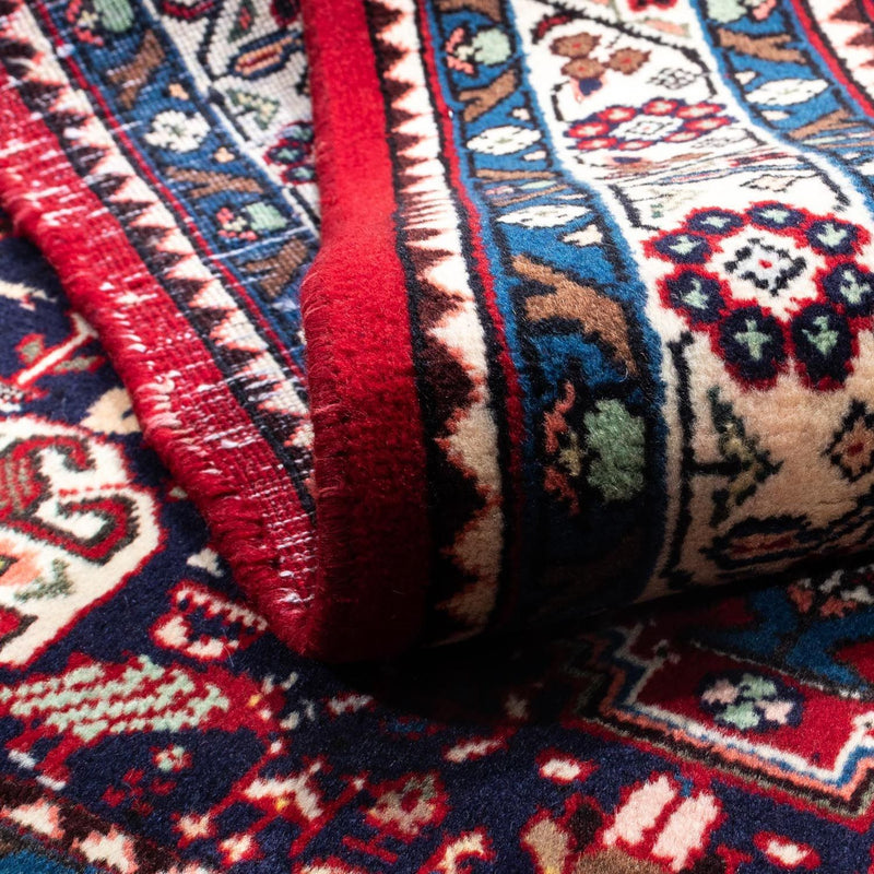 Perski dywan - Nomadyczny - 150 x 101 cm - ciemna czerwień