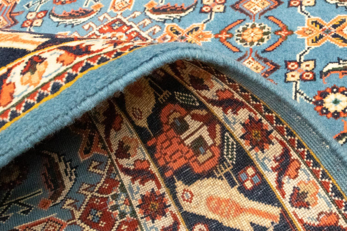 Perski dywan - Nomadyczny - 142 x 102 cm - turkusowy