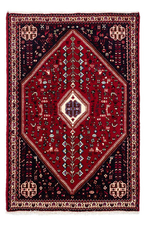 Perski dywan - Nomadyczny - 150 x 98 cm - ciemna czerwień