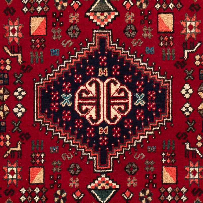 Perski dywan - Nomadyczny - 144 x 100 cm - ciemna czerwień