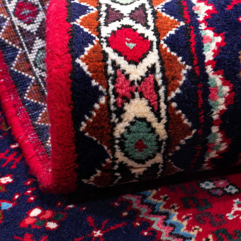 Perski dywan - Nomadyczny - 148 x 98 cm - ciemna czerwień