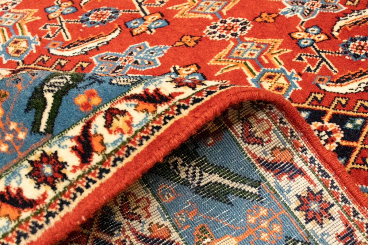 Perski dywan - Nomadyczny - 164 x 102 cm - czerwony