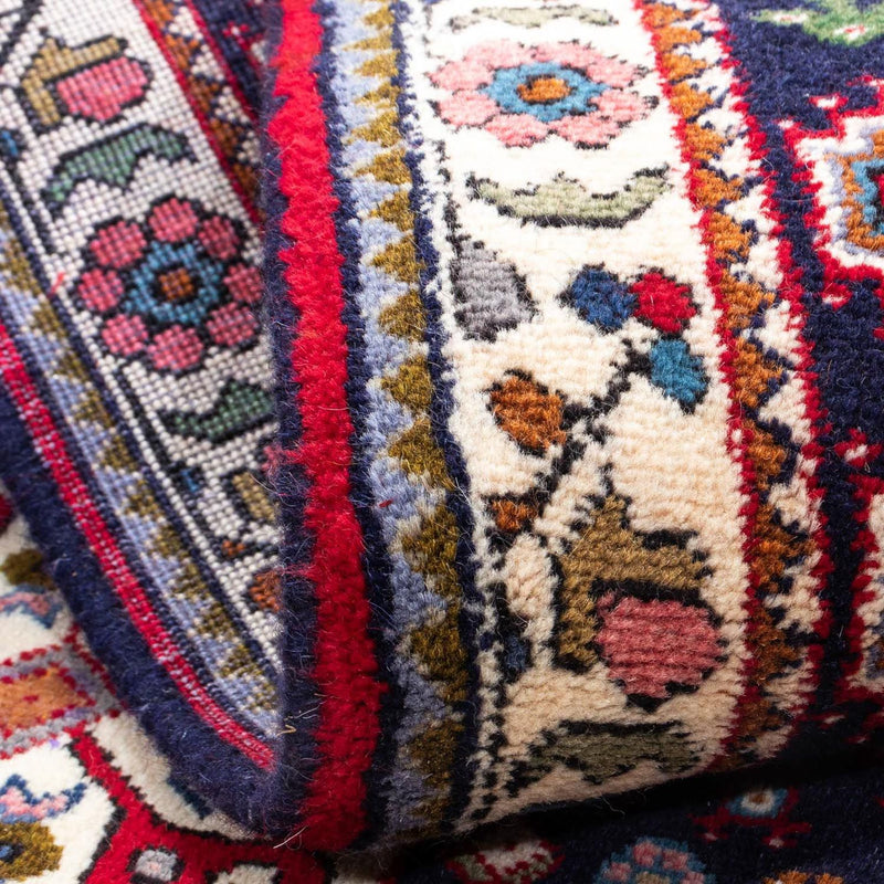 Perski dywan - Nomadyczny - 144 x 98 cm - ciemna czerwień