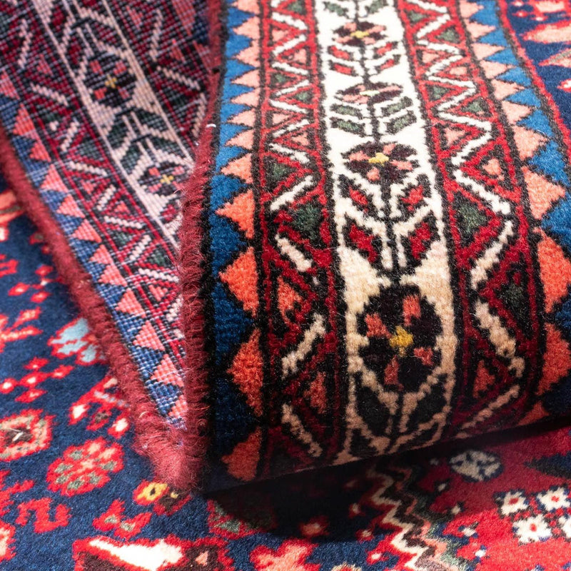 Perski dywan - Nomadyczny - 145 x 100 cm - ciemna czerwień