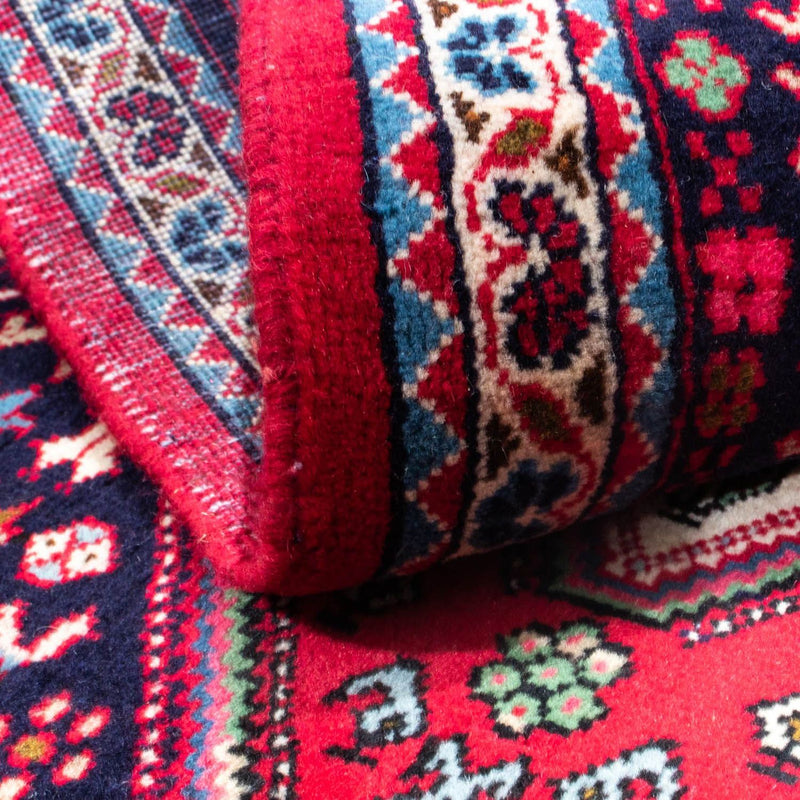 Perski dywan - Nomadyczny - 143 x 97 cm - ciemna czerwień