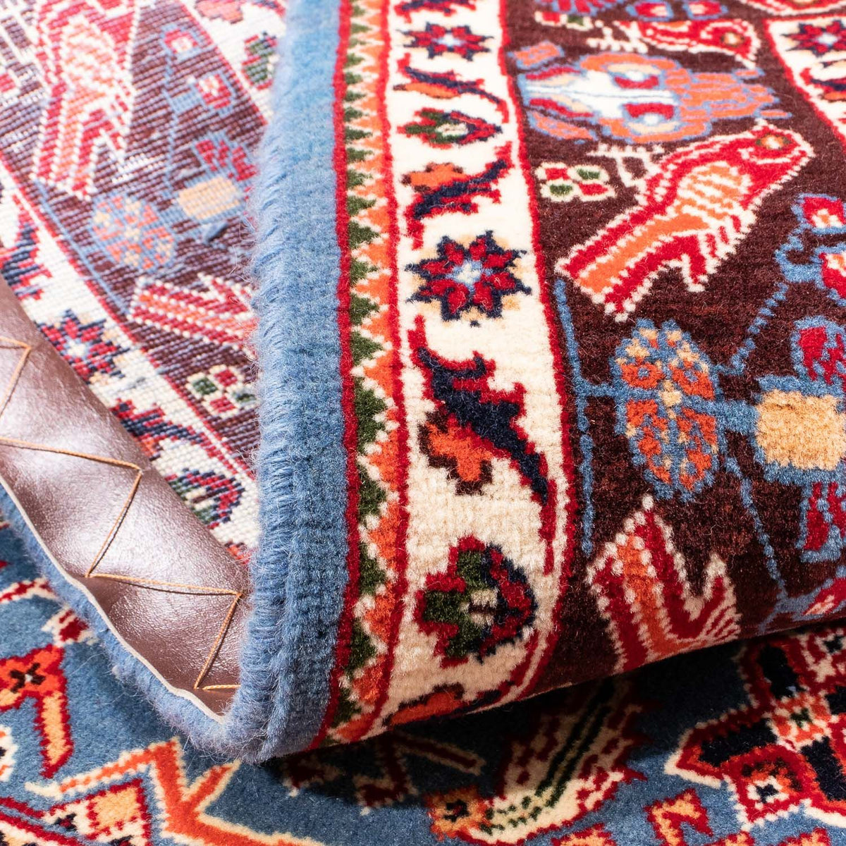 Perski dywan - Nomadyczny - 146 x 107 cm - ciemnoniebieski