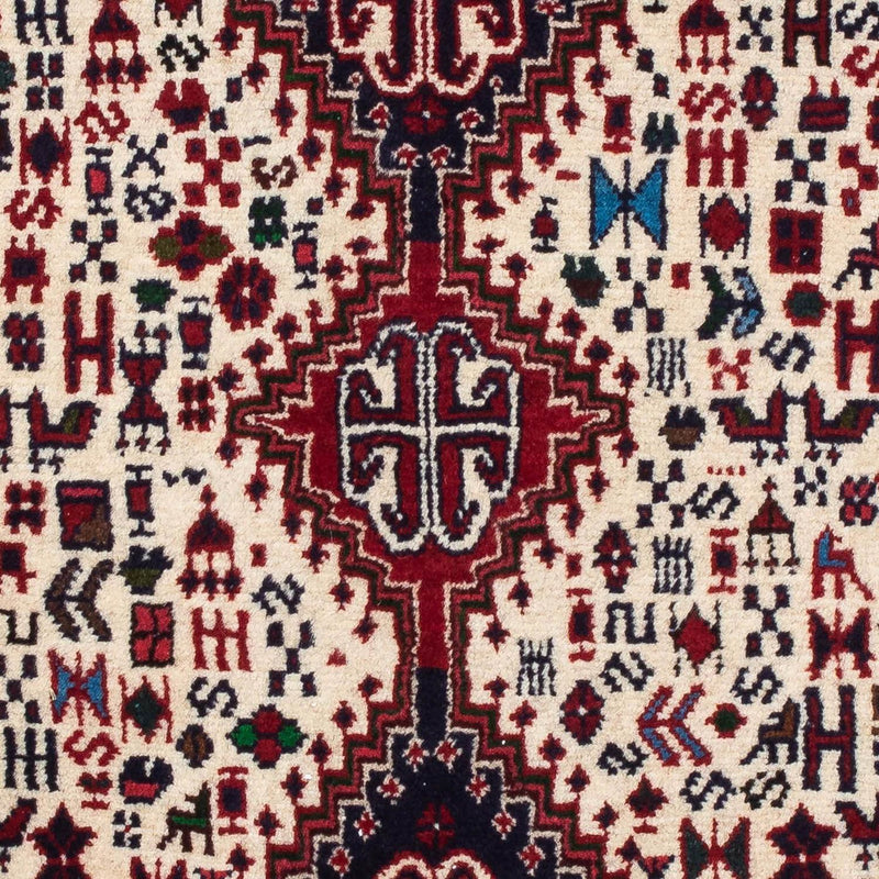 Perski dywan - Nomadyczny - 123 x 75 cm - beżowy