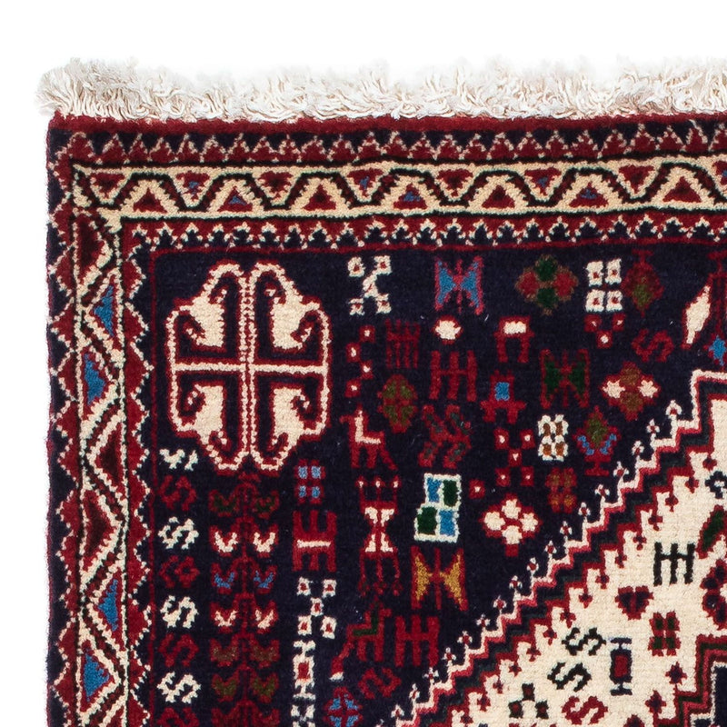 Perski dywan - Nomadyczny - 123 x 75 cm - beżowy