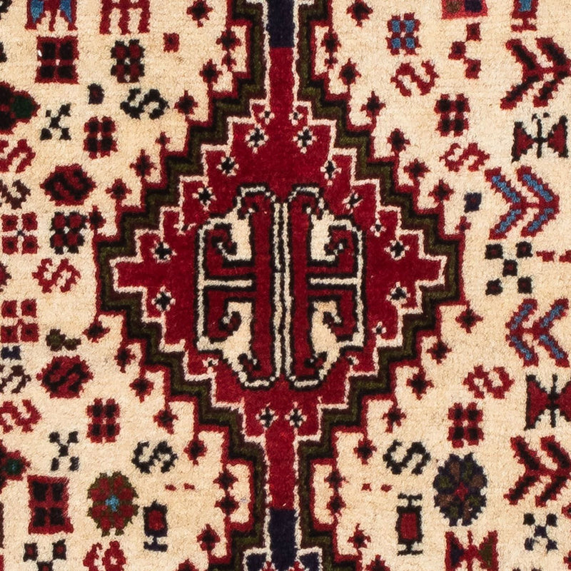 Perski dywan - Nomadyczny - 121 x 77 cm - beżowy