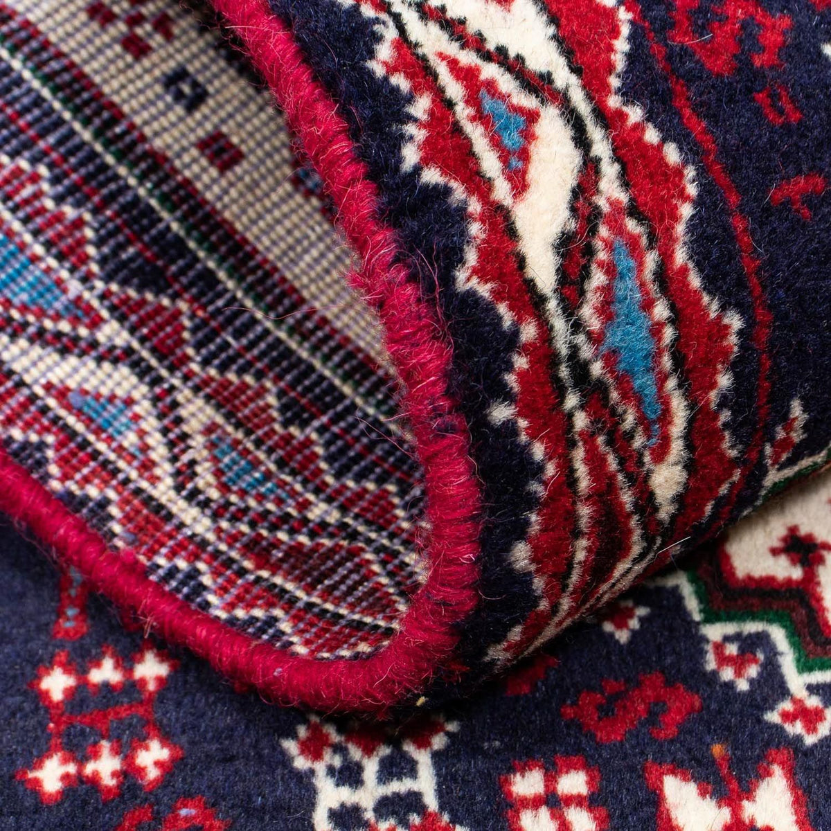 Perski dywan - Nomadyczny - 121 x 77 cm - beżowy