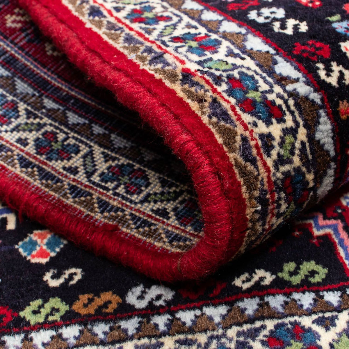 Perski dywan - Nomadyczny - 118 x 80 cm - ciemna czerwień