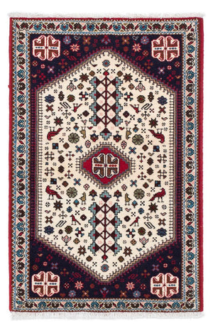 Perski dywan - Nomadyczny - 116 x 75 cm - beżowy