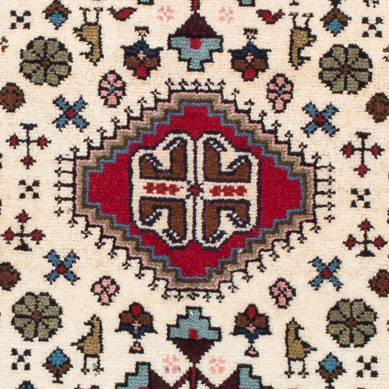 Perski dywan - Nomadyczny - 116 x 75 cm - beżowy