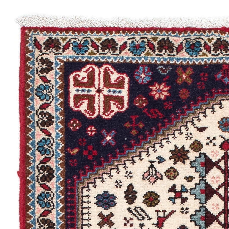 Perski dywan - Nomadyczny - 116 x 75 cm - beżowy