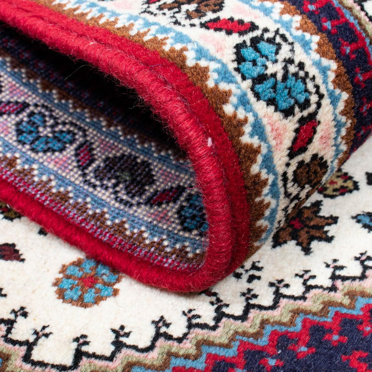 Perski dywan - Nomadyczny - 116 x 75 cm - beżowy