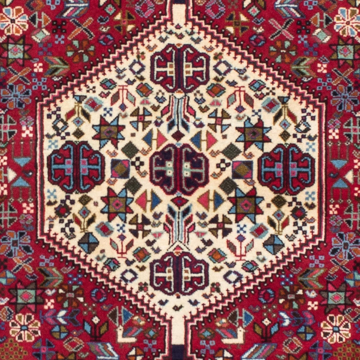 Biegacz Perski dywan - Nomadyczny - 195 x 78 cm - ciemna czerwień