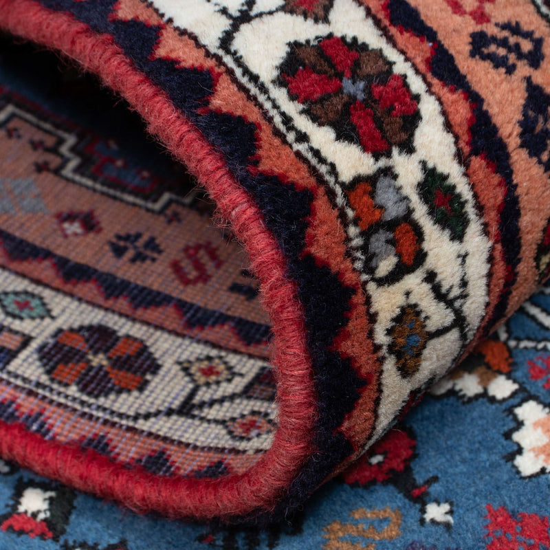 Biegacz Perski dywan - Nomadyczny - 206 x 78 cm - ciemnoniebieski