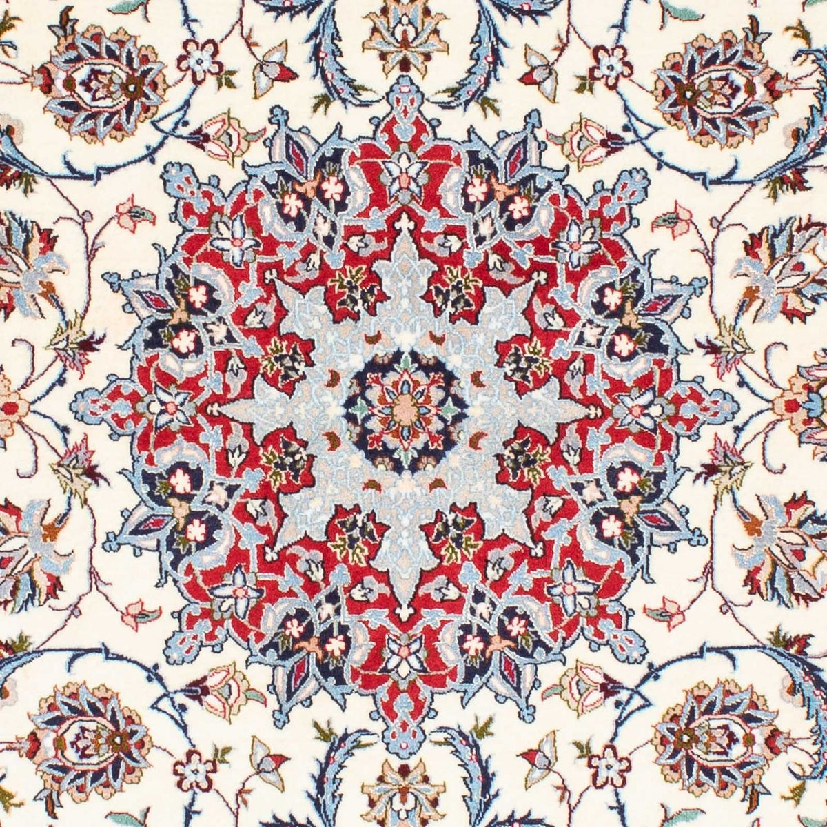 Dywan perski - Isfahan - Premium - 239 x 158 cm - beżowy