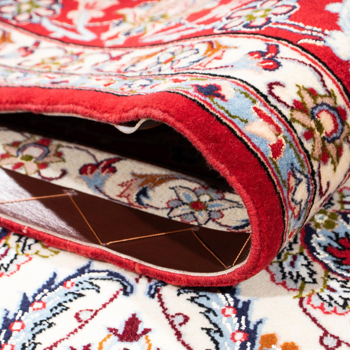 Dywan perski - Isfahan - Premium - 239 x 158 cm - beżowy