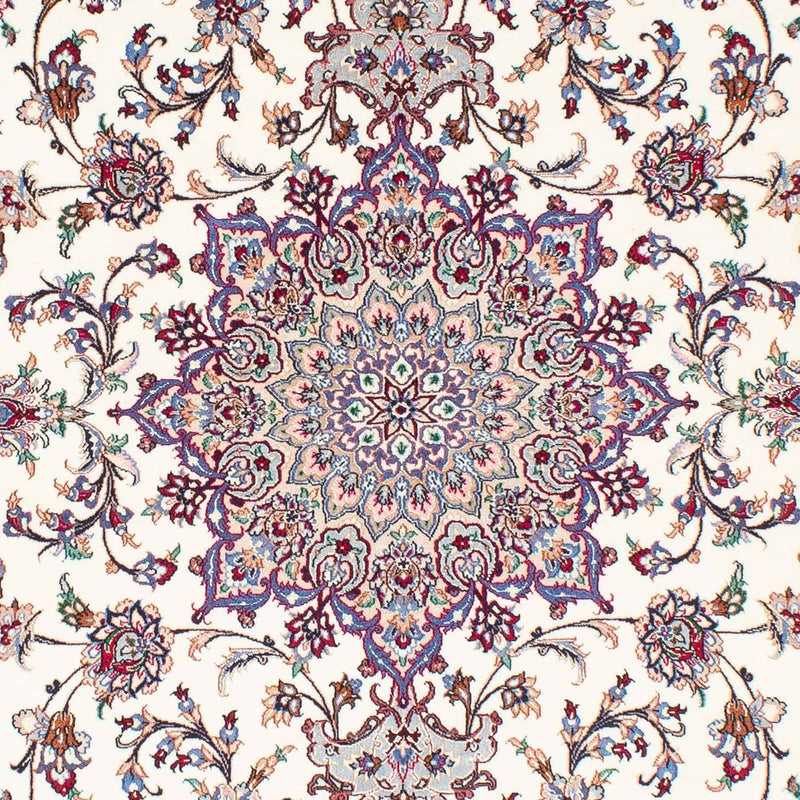 Dywan perski - Isfahan - Premium - 228 x 151 cm - beżowy