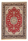 Isfahan Dywan 250x356cm - Dywan perski - Prostokątny / Czerwony / 250 x 356 cm Prostokątny