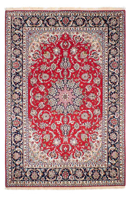 Dywan perski - Isfahan - Premium - 233 x 159 cm - czerwony