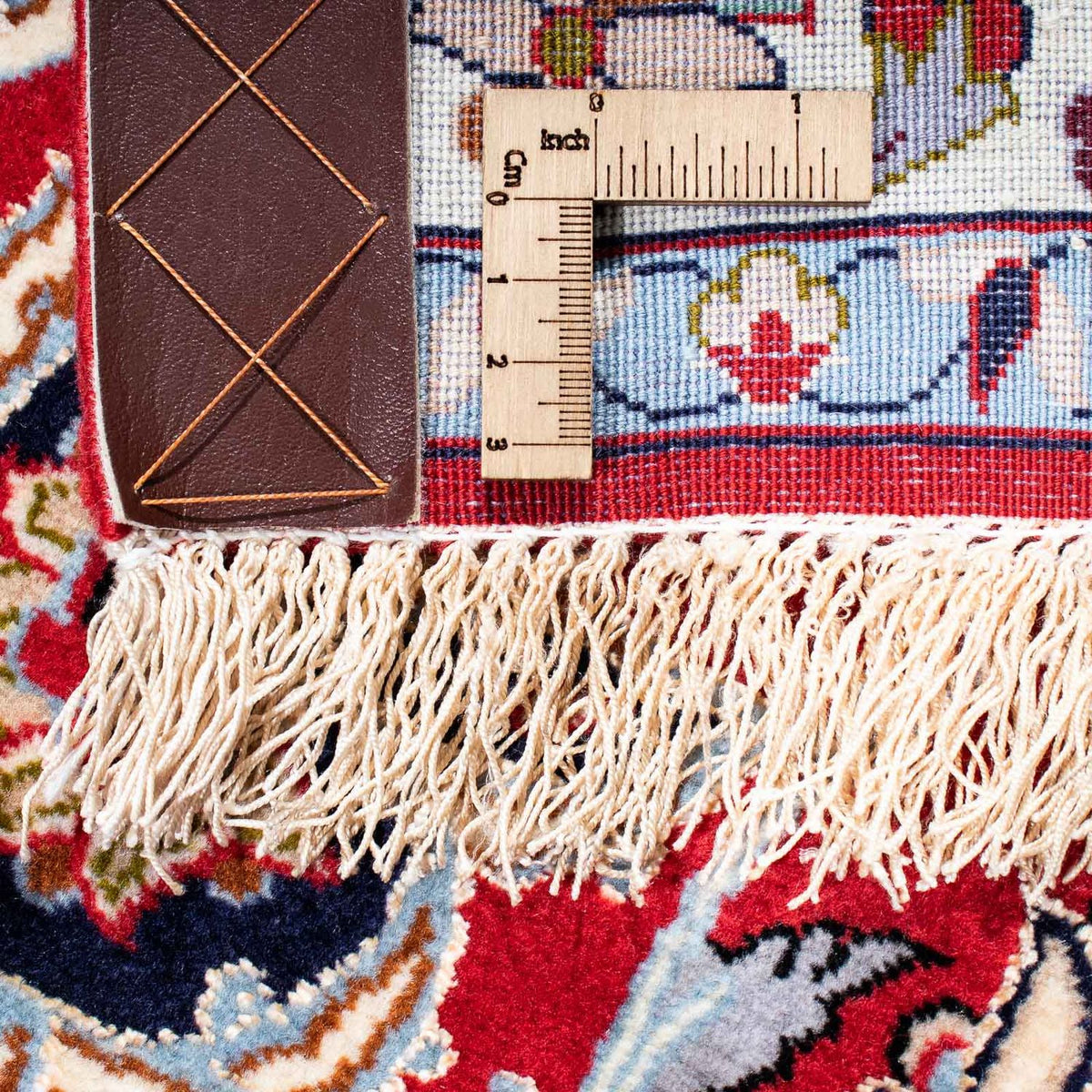 Dywan perski - Isfahan - Premium - 233 x 159 cm - czerwony