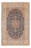 Dywan perski - Isfahan - Premium - 308 x 200 cm - ciemnoniebieski