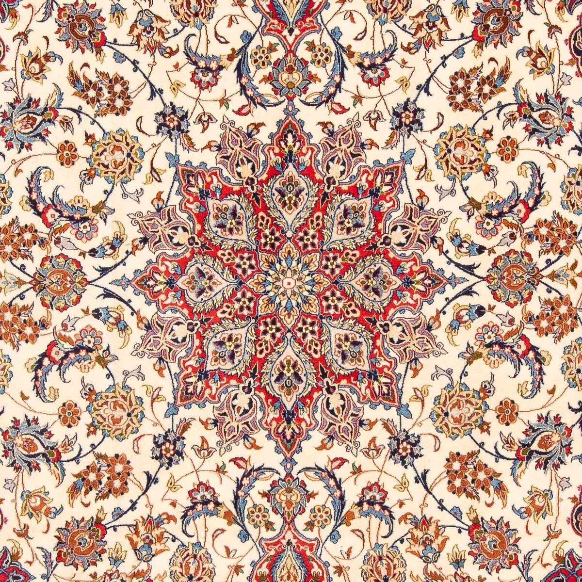 Dywan perski - Isfahan - Premium - 326 x 205 cm - czerwony