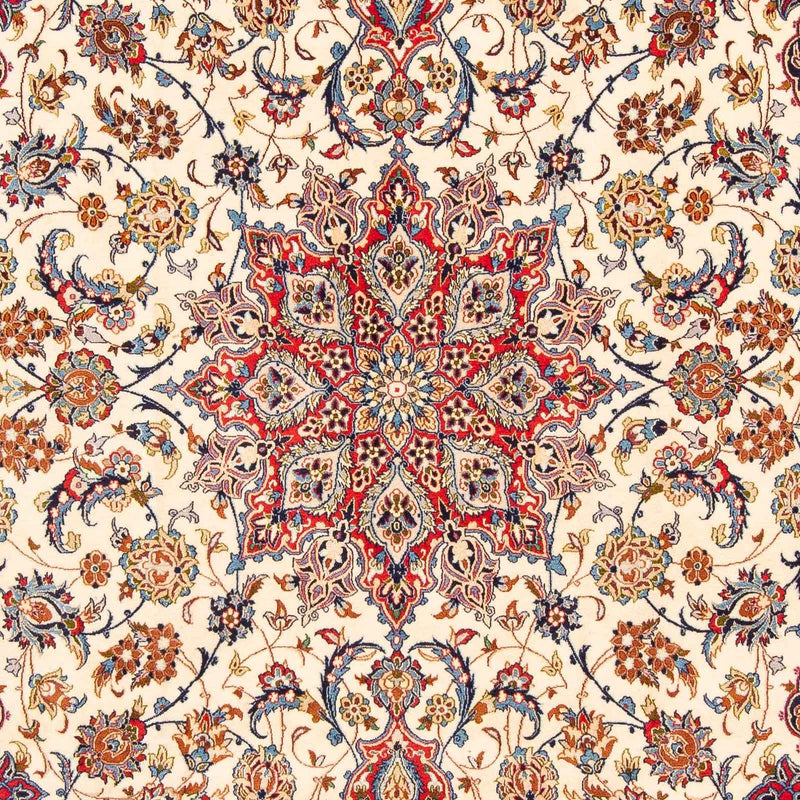 Dywan perski - Isfahan - Premium - 326 x 205 cm - czerwony