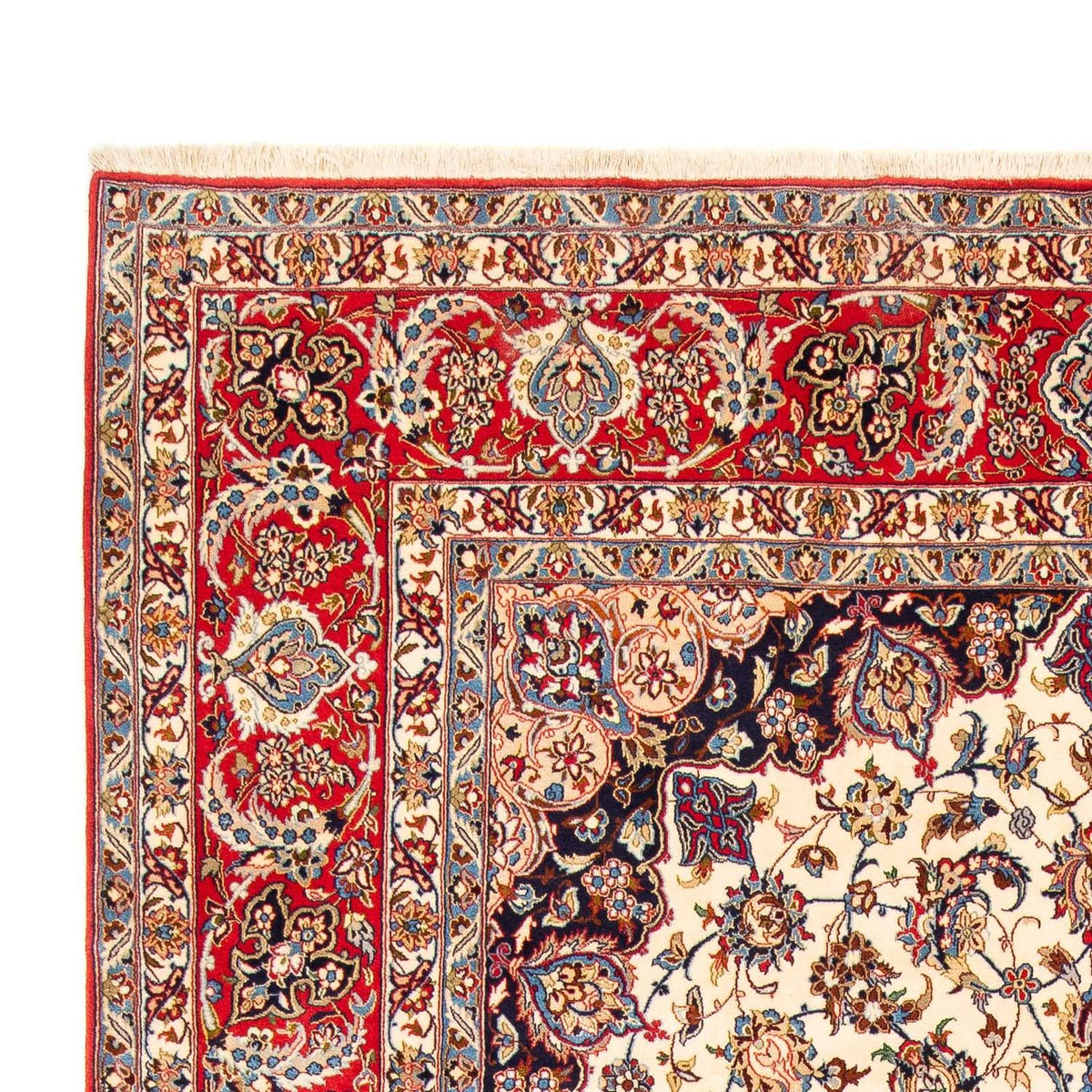 Dywan perski - Isfahan - Premium - 326 x 205 cm - czerwony