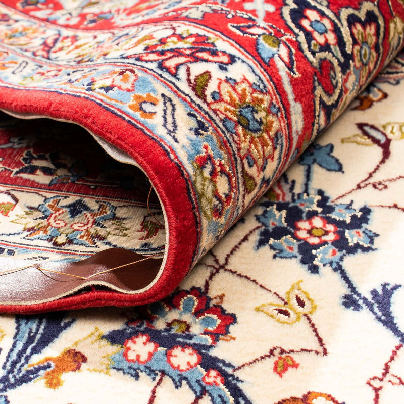 Dywan perski - Isfahan - Premium - 326 x 205 cm - czerwony