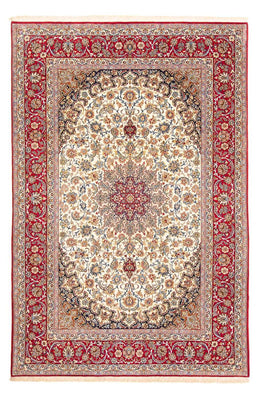 Dywan perski - Isfahan - Premium - 308 x 205 cm - czerwony