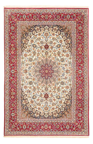Dywan perski - Isfahan - Premium - 308 x 205 cm - czerwony