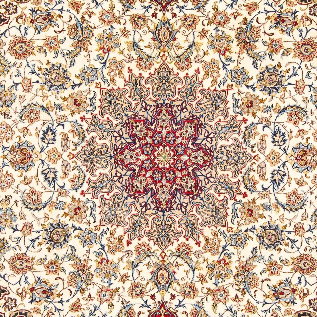 Dywan perski - Isfahan - Premium - 308 x 205 cm - czerwony